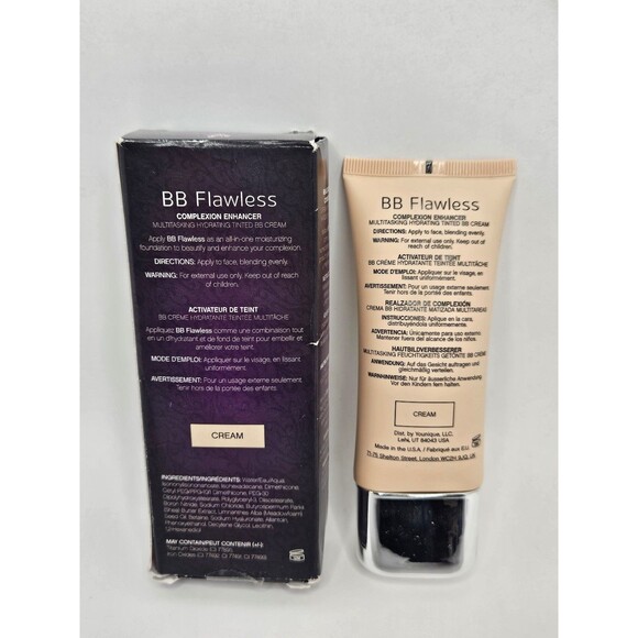 Younique BB cream Complexion Enhancer in Shade Cream 50ml New in Box - Picture 2 of 6